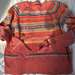 Pendleton Coral Knit Sweater